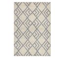 Tapis En Coton 140 X 200 Cm Beige Et Gris Nevsehir