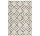 Tapis En Coton 160 X 230 Cm Beige Et Gris Nevsehir