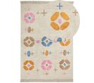 Tapis En Coton Multicolore 160 X 230 Cm Daran