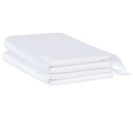 Lot De 2 Serviettes De Bain En Coton Blanc Atiu