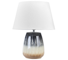 Lampe à Poser En Céramique Gris Et Beige Cidra