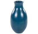 Terre Cuite Vase Décoratif 48 Cm Bleu Stagira