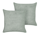 Lot De 2 Coussins Vert Clair Zinnia 43 X 43 Cm