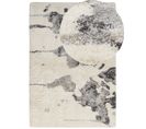 Tapis Blanc Et Gris 160 X 230 Cm Sevan