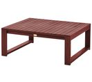 Table De Jardin 90 X 75 Cm Rouge Foncé Timor