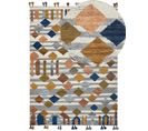 Tapis Kilim En Laine Multicolore 160 X 230 Cm Kasakh