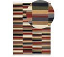 Tapis Kilim En Laine Multicolore 160 X 230 Cm Musaler