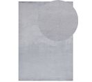 Tapis En Fausse Fourrure De Lapin Gris 160 X 230 Cm Mirpur