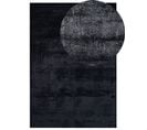 Tapis En Fausse Fourrure De Lapin Noir 160 X 230 Cm Mirpur