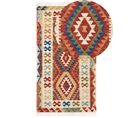 Tapis Kilim En Laine Multicolore 80 X 150 Cm Oshakan