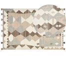 Tapis Kilim En Laine 200 X 300 Cm Multicolore Aralez