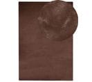 Tapis En Fausse Fourrure De Lapin 160 X 230 Cm Marron Mirpur