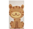 Tapis En Coton à Motif De Tigre Multicolore 80 X 150 Cm Sigli