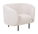 Fauteuil Beige Clair Loen