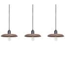 Lampe Suspendue En Bois De Manguier Foncé Manjeera