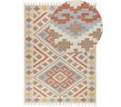 Tapis Kilim En Coton 160 X 230 Cm Multicolore Atan