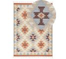 Tapis Kilim En Coton 160 X 230 Cm Multicolore Dilijan