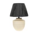 Lampe à Poser En Céramique Beige 44 Cm Tigre