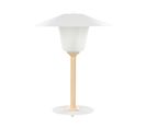 Lampe à Poser En Bois Blanc 39 Cm Moppy