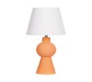 Lampe à Poser En Céramique Orange Fabilos