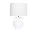 Lampe à Poser En Céramique Blanche Labrada