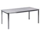 Table De Jardin 180 X 90 Cm Verre Gris Cosoleto