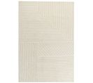 Tapis En Laine Beige 160 X 230 Cm Abegum