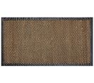 Tapis En Jute Noir Et Beige 80 X 150 Cm Gerce