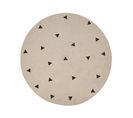 Tapis En Coton Beige D 140 Cm Durg