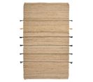 Tapis En Jute Beige 140 X 200 Cm Rauta