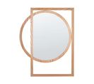 Miroir 71 Cm Bois Clair Lauron