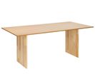 Table à Manger Bois Clair 180 X 90 Cm Moora