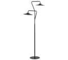 Lampadaire LED 140 Cm Métal Noir Galetti