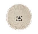 Tapis De Sol 140 Cm Beige Badhani