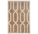 Tapis En Viscose 160 X 230 Cm Beige Mahrin