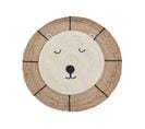 Tapis Rond D 120 Cm Beige Kovu