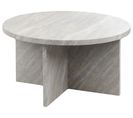 Table Basse Effet Pierre Gris Stanton