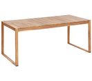 Table De Jardin Bois Solide Bois Clair Sassari Ii