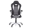 Fauteuil Gamer Game Sport Noir/blanc/gris