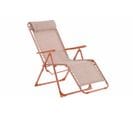 Lot 2 Fauteuils De Jardin Relax Pliants Luno Saumon   Creador®