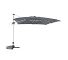 Parasol Déporté 3x3 M Carré Mât Blanc   Mwh®