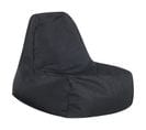 Pouf Poire Noir Siesta