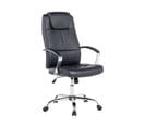 Fauteuil De Bureau Cuir Pu Noir Winner