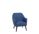 Fauteuil Bleu Marine Loken