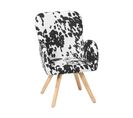 Fauteuil Noir Bjarn