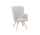 Fauteuil Gris Clair Bjarn