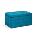 Coffre De Rangement Chesterfield Bleu Clair Michigan