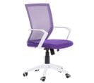 Chaise De Bureau Violet Relief