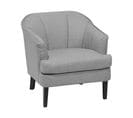 Fauteuil Gris Clair Elverum