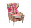 Fauteuil Rose Fushia Molde